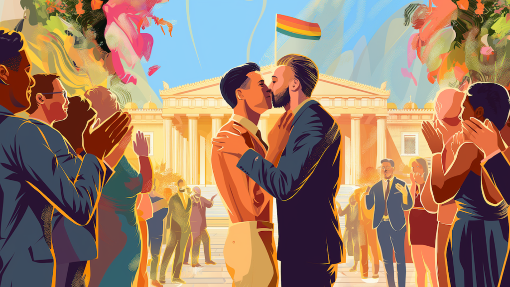 Yunanistan’ın aynı cinsiyetten evlilikleri resmileştiren yasayı kabulü pek de kolay olmadı-ama siyasi kararlılıkla mümkün olabildi