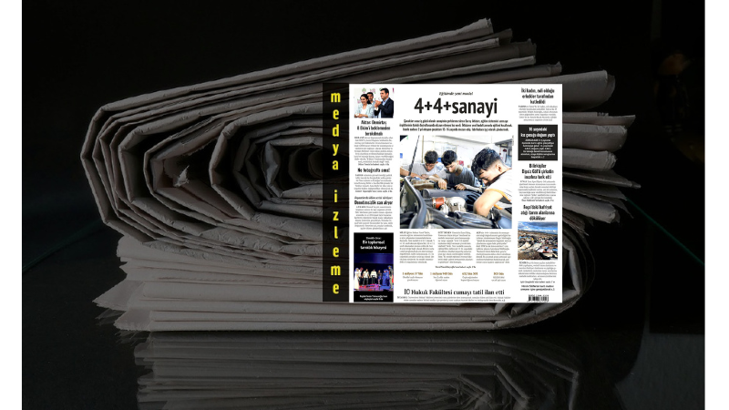 Evrensel gazetesi zorunlu eğitimin kısaltılmasına yönelik adımları manşetten verdi